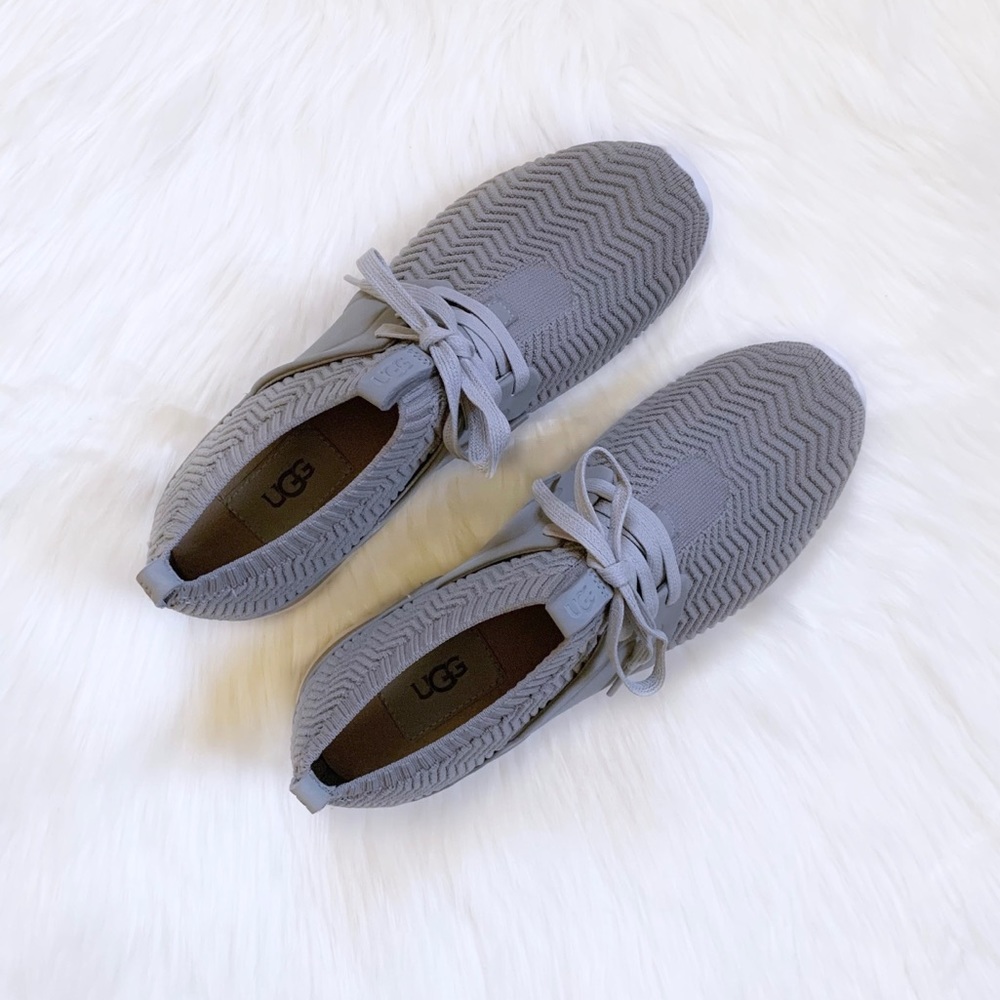 UGG Women’s Willows Sneakers In Seal Grey - Picture 5 of 8